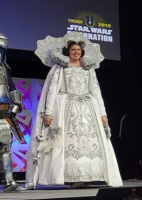 Princess Leia mashup Star Wars Celebration cosplay