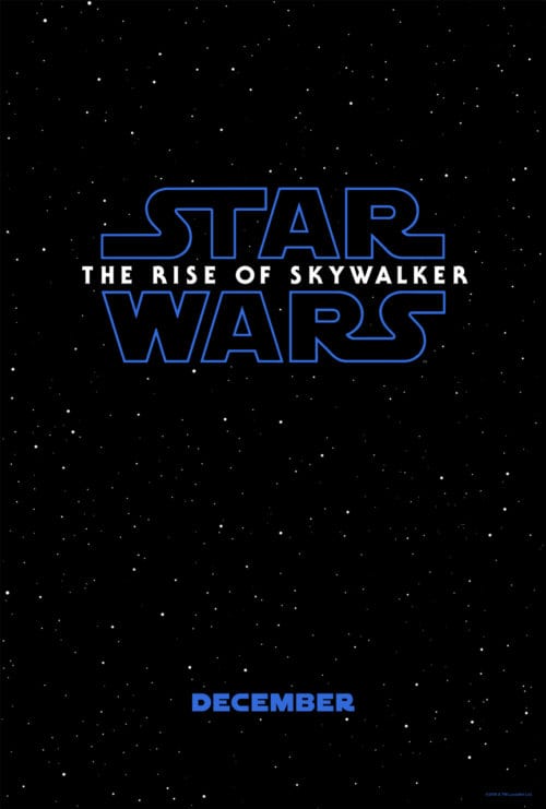 Star Wars episode 9 The Rise of Skywalker