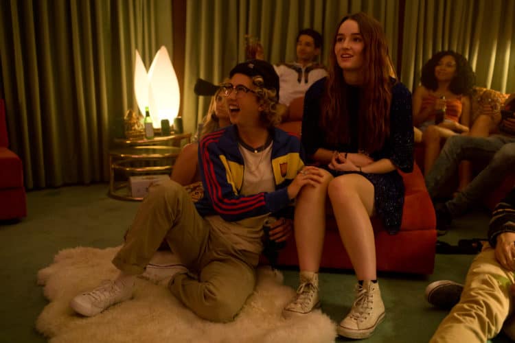 Victoria Ruesga stars as Ryan and Kaitlyn Dever as Amy Booksmart review