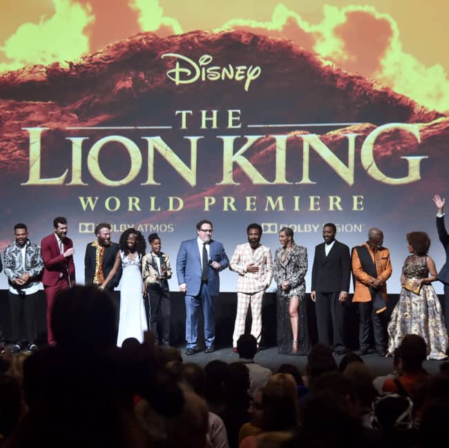 Lion King World Premiere Cast Photo