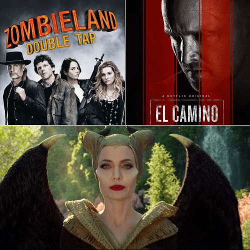 El Camino, Maleficent and zombieland double tap movie review