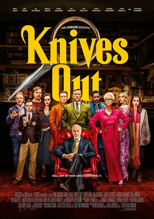 knives out movie poster