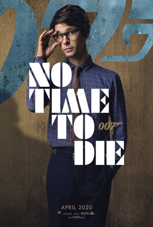 Ben Whishaw No Time To Die Character Poster