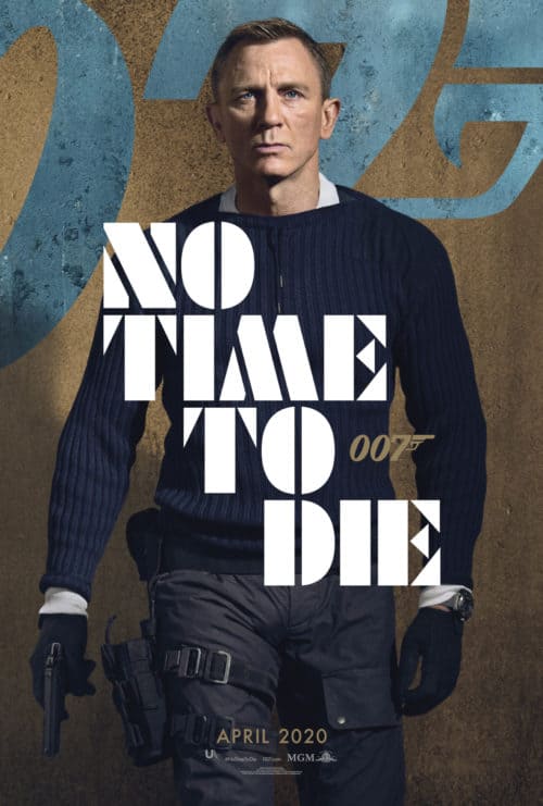 Daniel Craig No Time To Die Character Poster