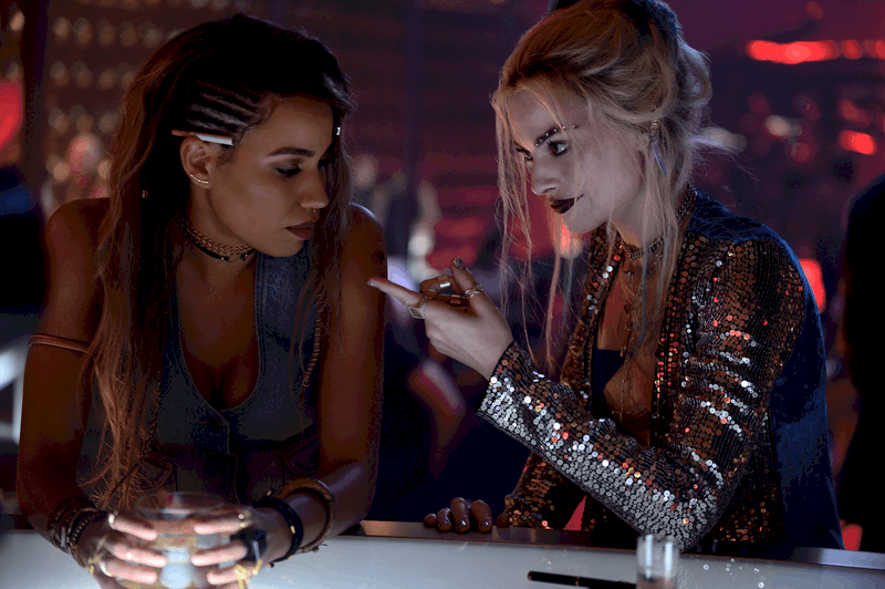 dinah and harley quinn in birds of prey. Is this one safe for kids?