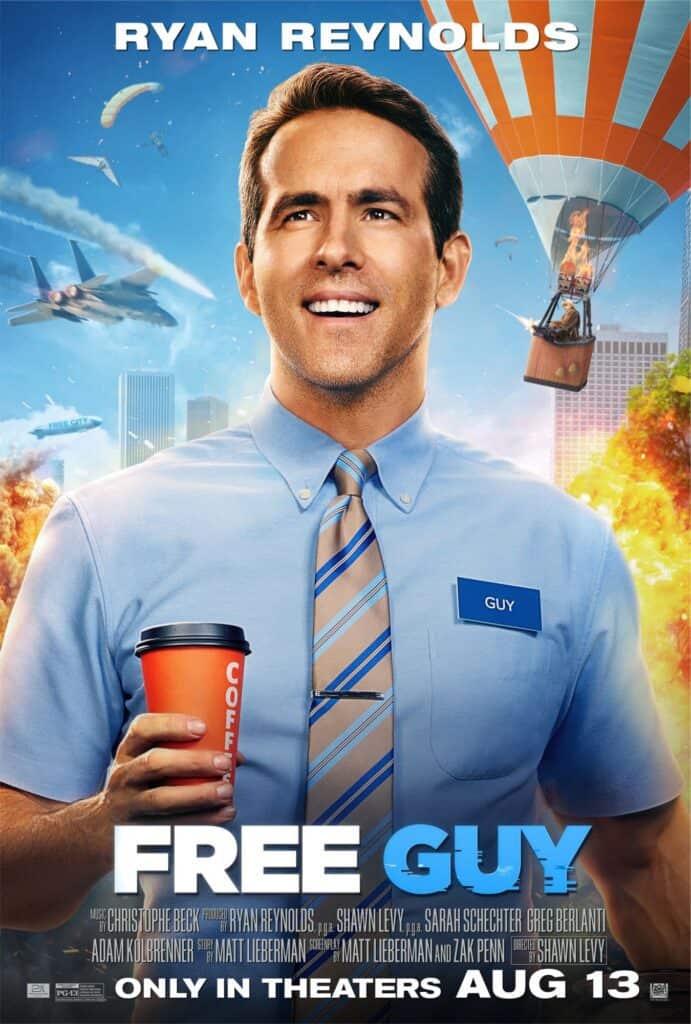 parent guide free guy movie poster