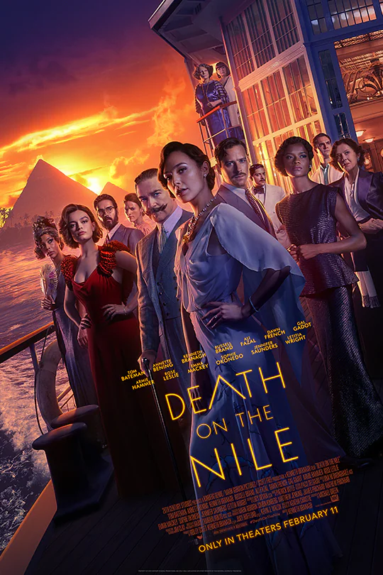 when can you pee during death on the nile movie? 