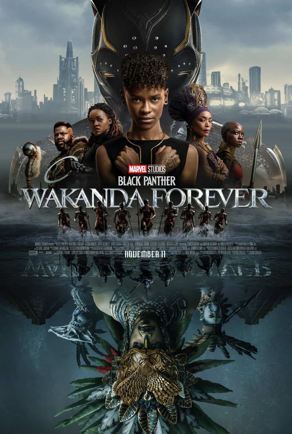 age rating of BLACK PANTHER: WAKANDA FOREVER parents guide.