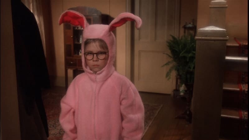 age rating of a Christmas Story parents guide bunny costume