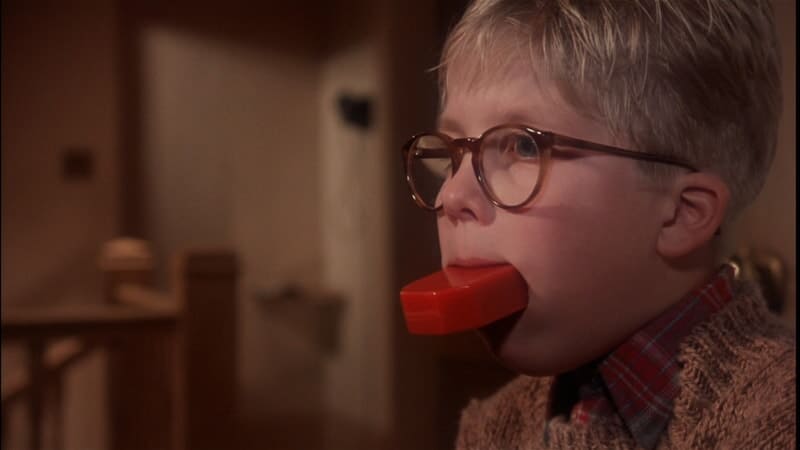 age rating of a Christmas Story parents guide. boy with soap in his mouth.