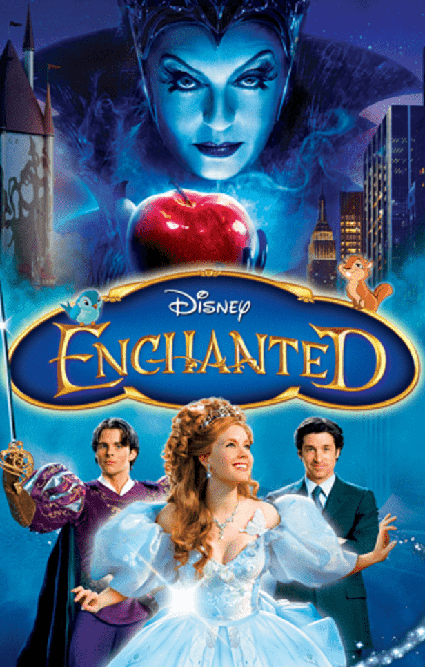 age rating of enchanted. movie poster