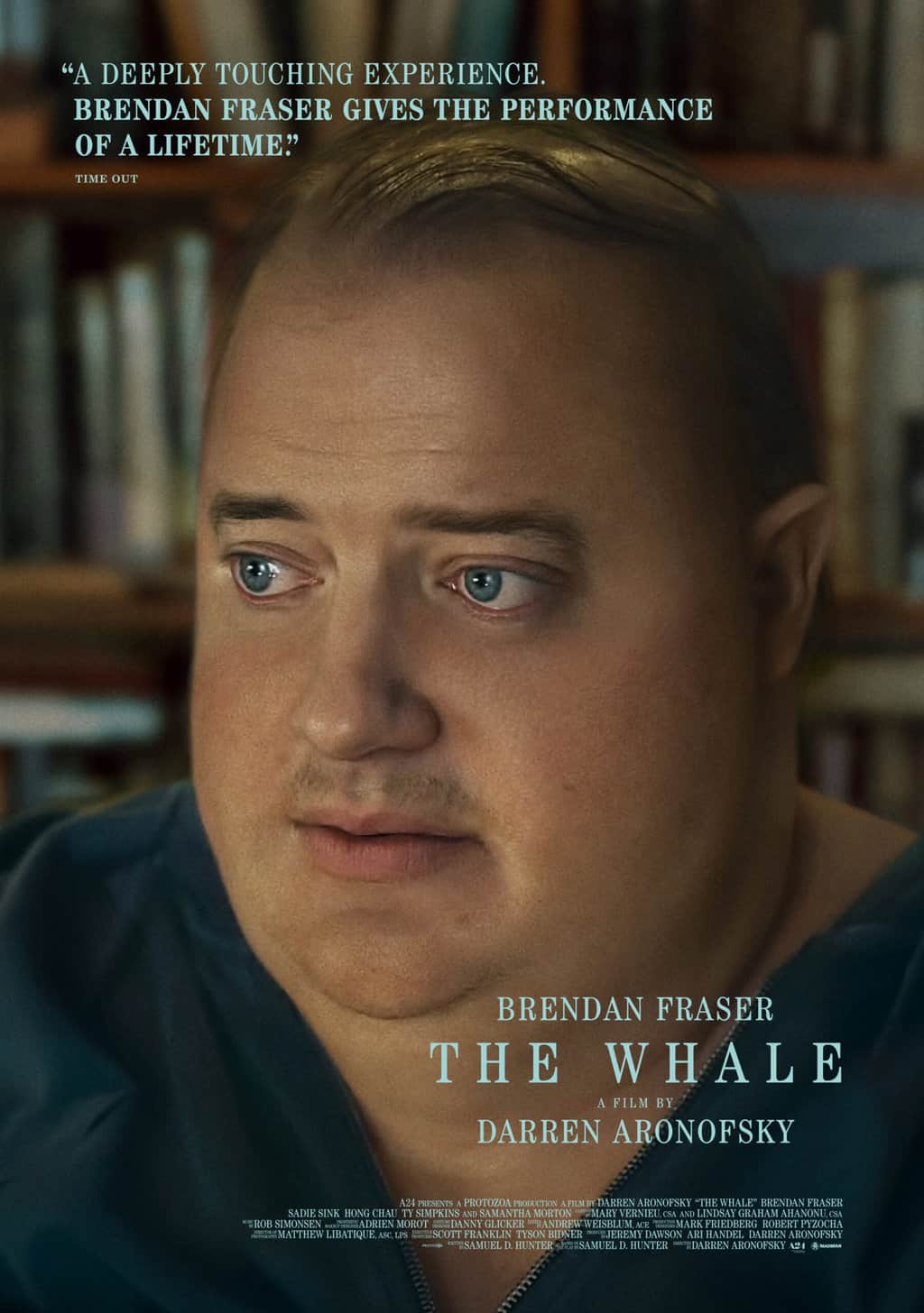 age rating of the whale. movie poster. 